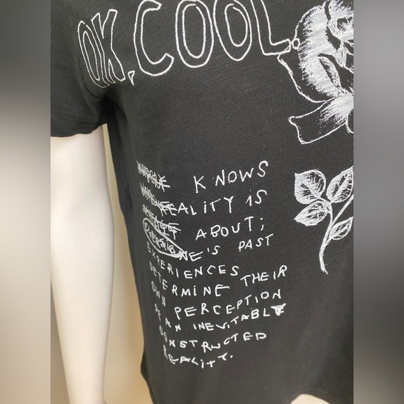 Elliott Lauren Black Graphic Tee - Picture 3 of 4